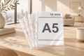 A5 PP sheet protectors 0.12 mm crystal clear per 100 pieces