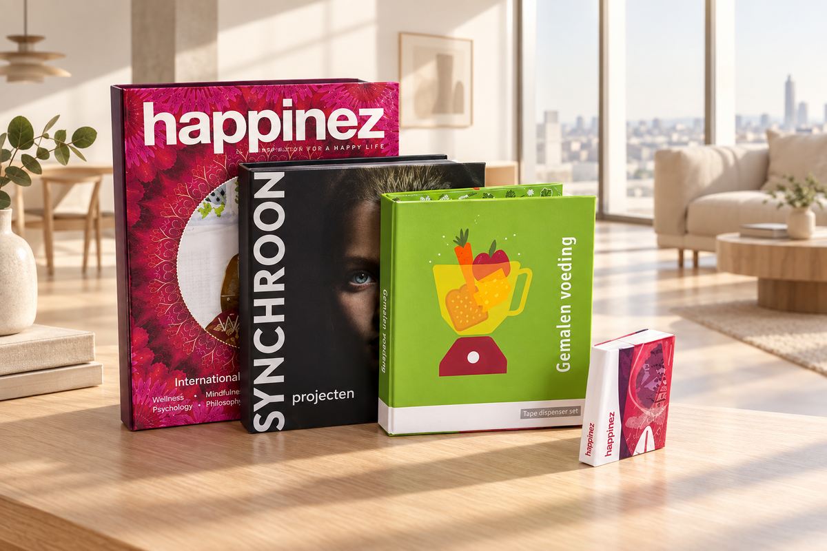Full color ring binders