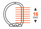 Presentatie ringband A4, 2-rings/D16 mechaniek