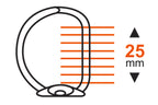 Presentatie ringband A4, 2-rings/D25 mechaniek